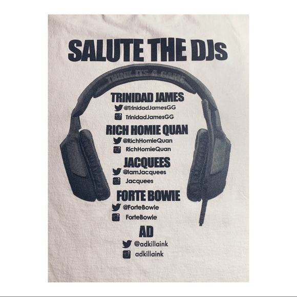 OFFICIAL “Think It’s a Game” (TIG Records) Tee. - Picture 4 of 4